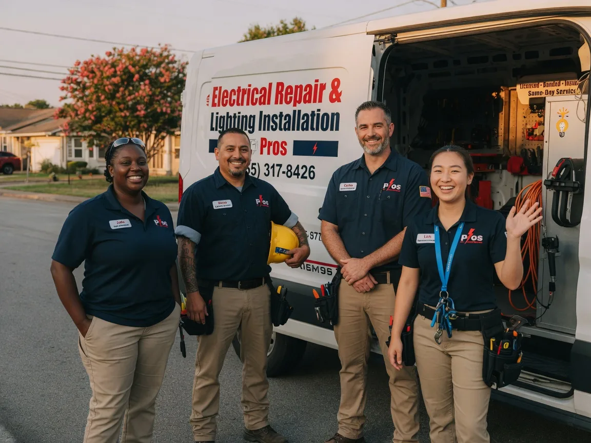 Licensed Electrician company in Higgins, TX